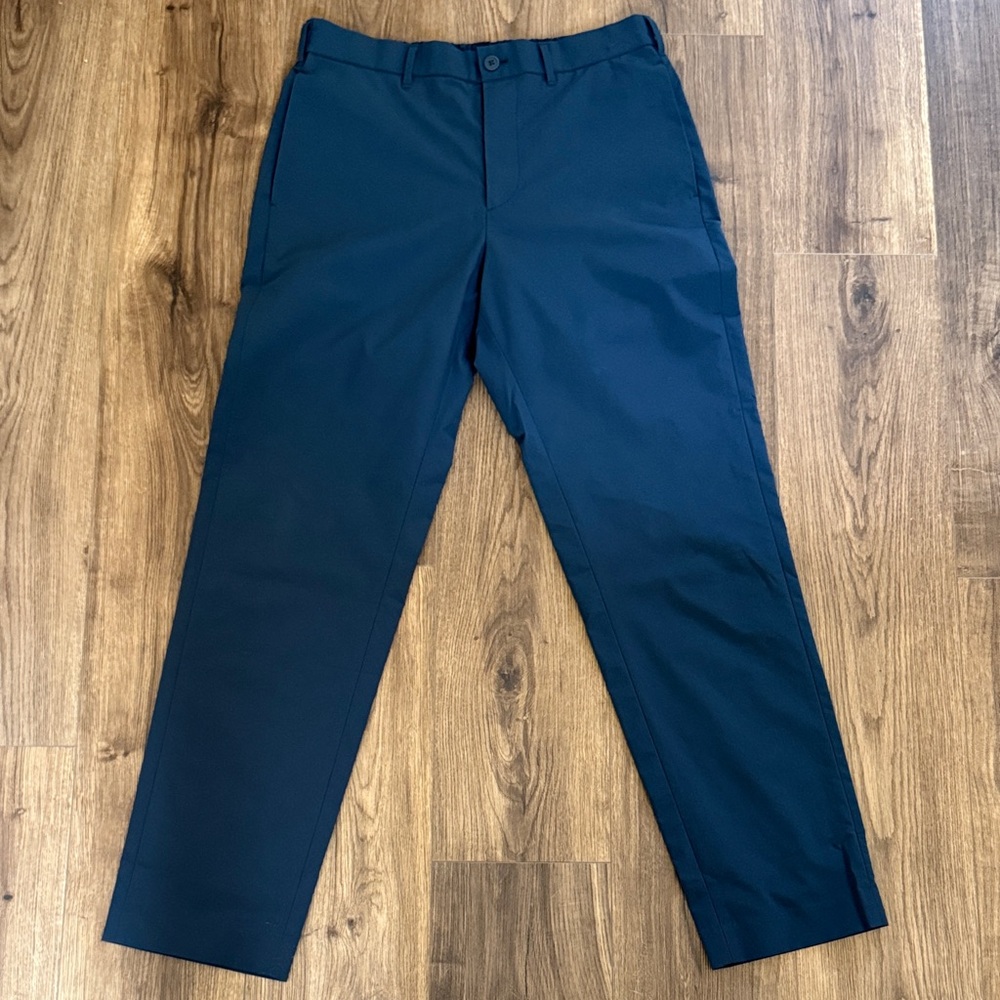Uniqlo Men's Chinos - Navy Blue